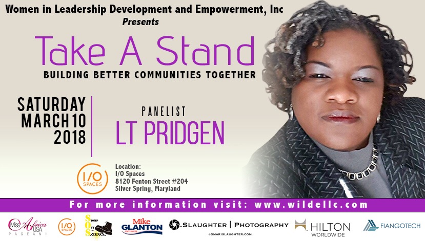 Read more about the article From Survivor To Warrior, LT Pridgen Joins The Take A Stand Movement As A Panelist For the Upcoming Brunch