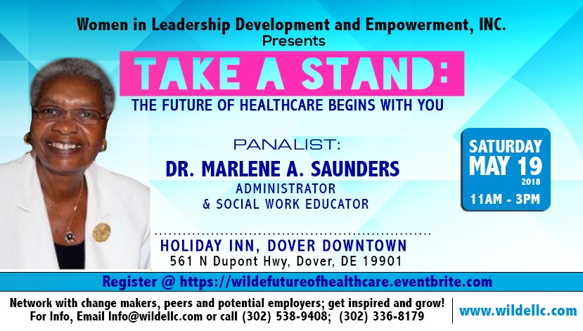 Administrator and Social Work Educator, Dr. Marlene A. Saunders, Takes A Stand!